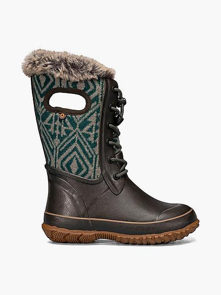 BOGS Boots Deutschland - Arcata Geo Winterstiefel Kinder Braun Multi DE26975